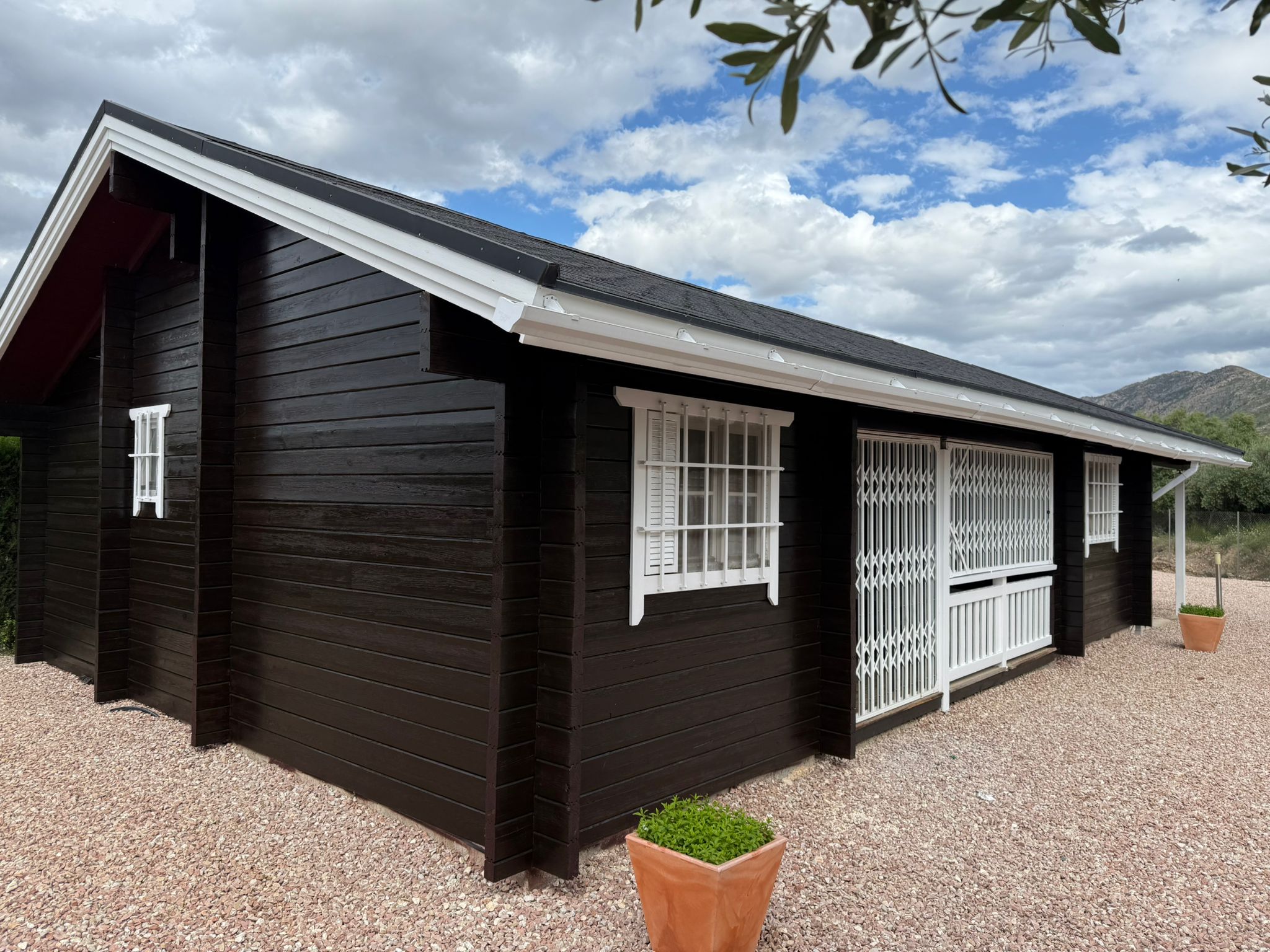 Después — Protección de madera