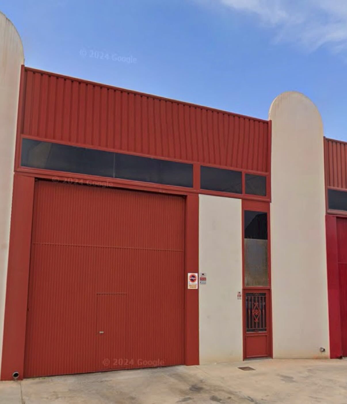 Antes — Pintura de nave industrial